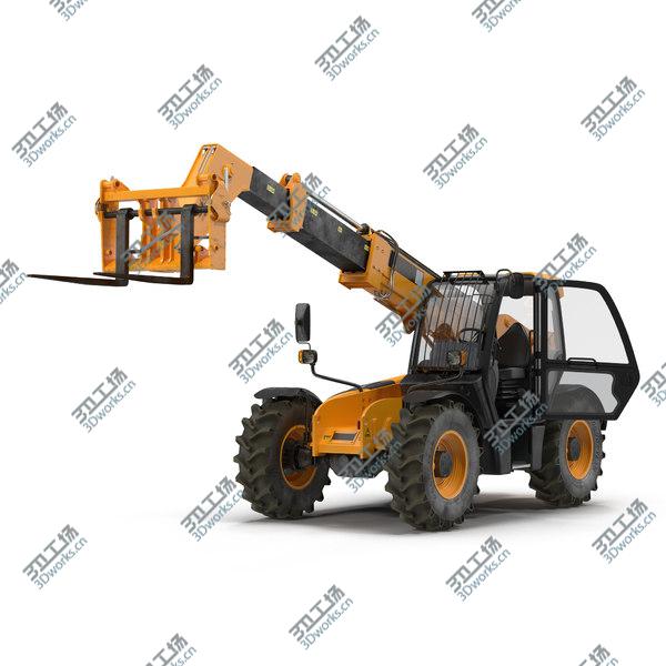 images/goods_img/20210312/Telescopic Handler Forklift Generic Rigged 3D Model/2.jpg